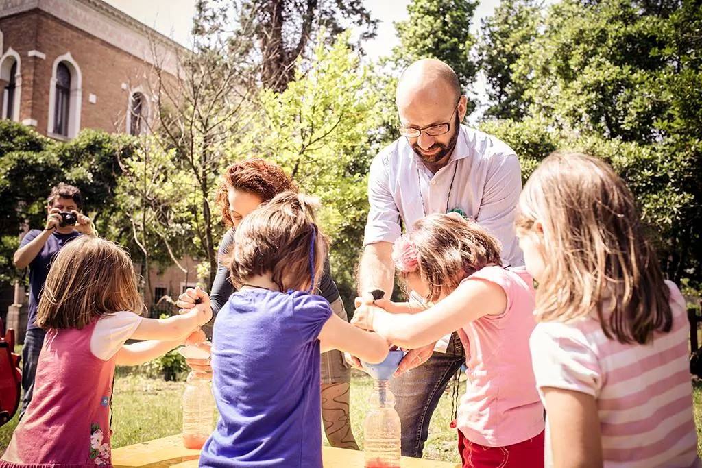 Tutti insieme a Villa Hériot