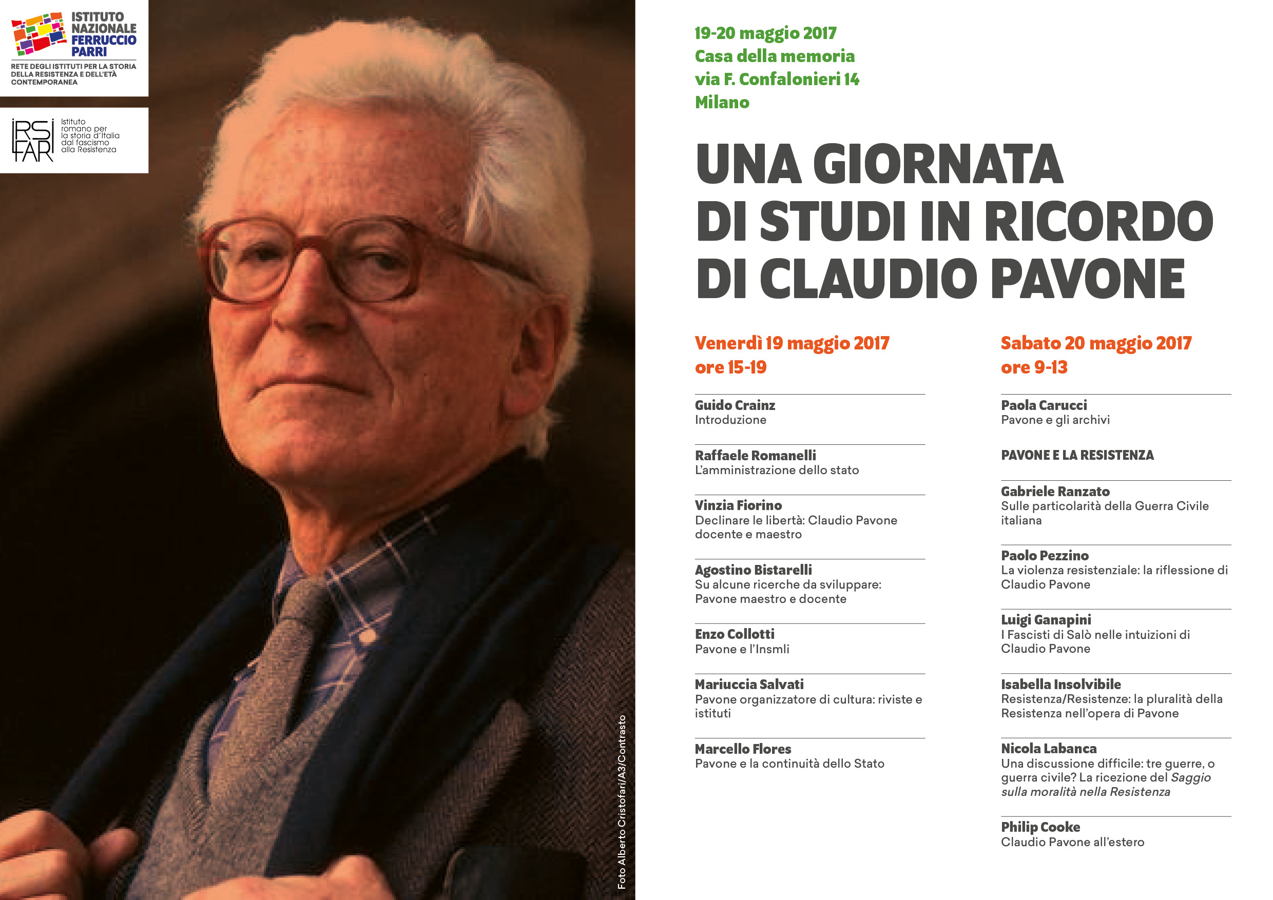 Convegno su Claudio Pavone