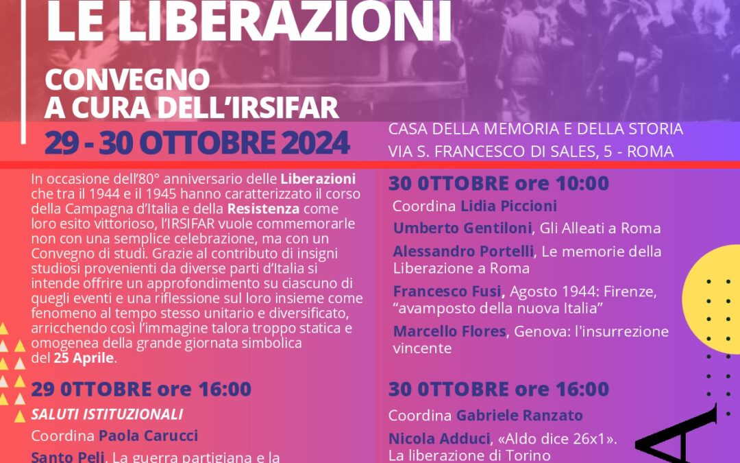 Italia 1944-1945, le liberazioni