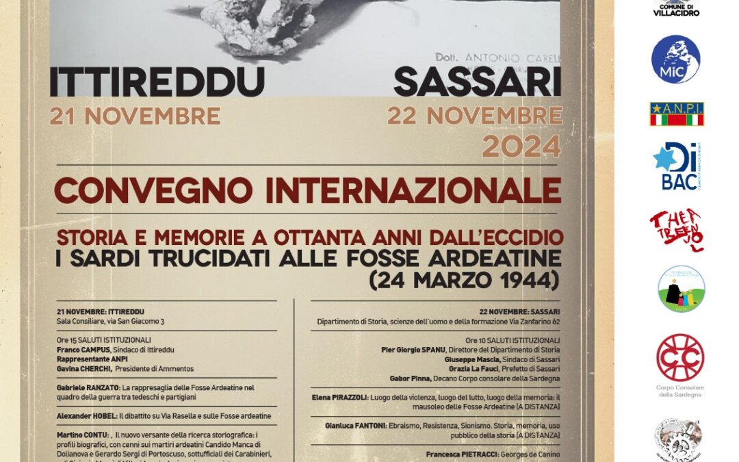 Noi ricordiamo. I Sardi trucidati alle Fosse Ardeatine